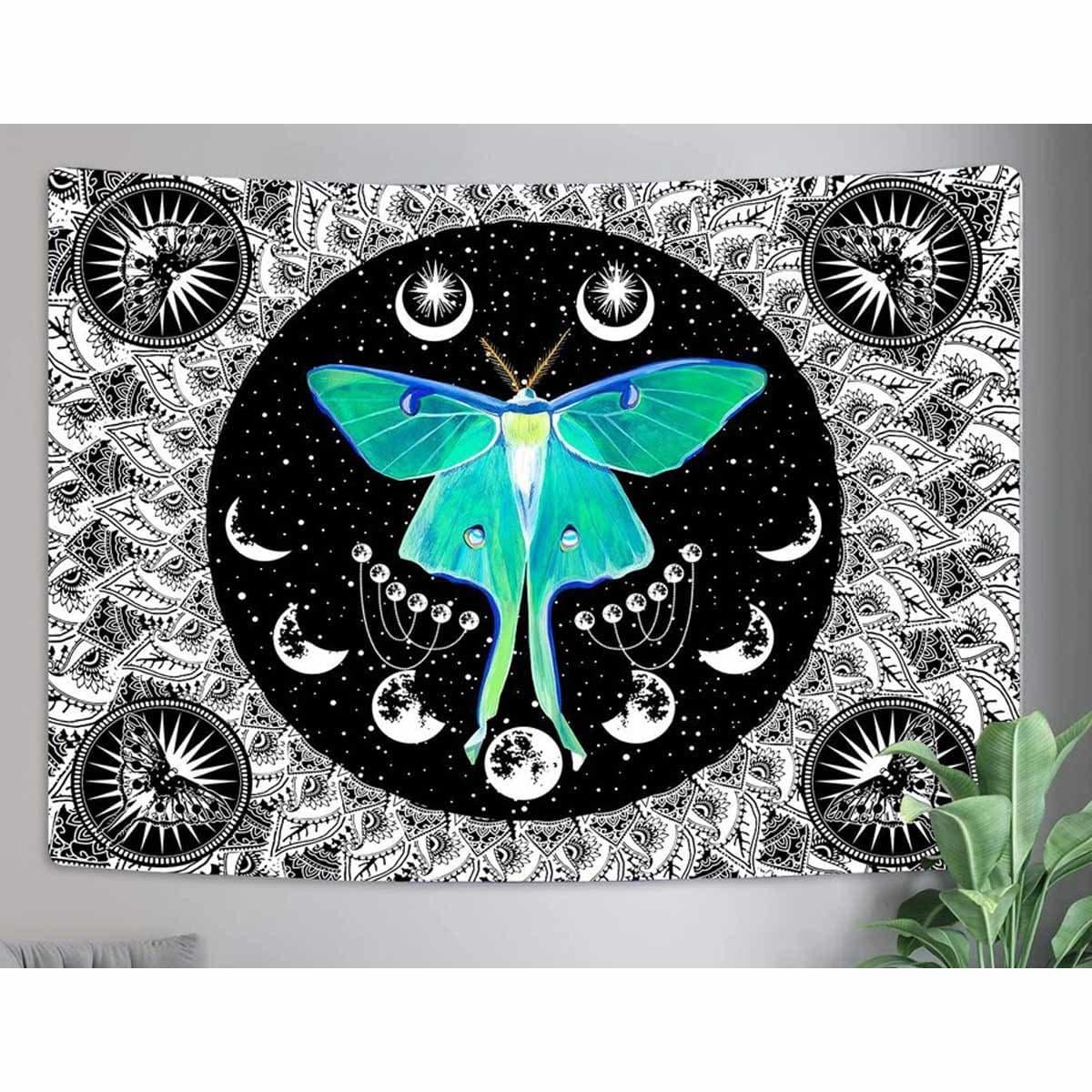 Luna 2025 moth tapestry