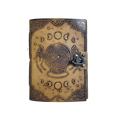 Fortune Teller Blank Leather Journal