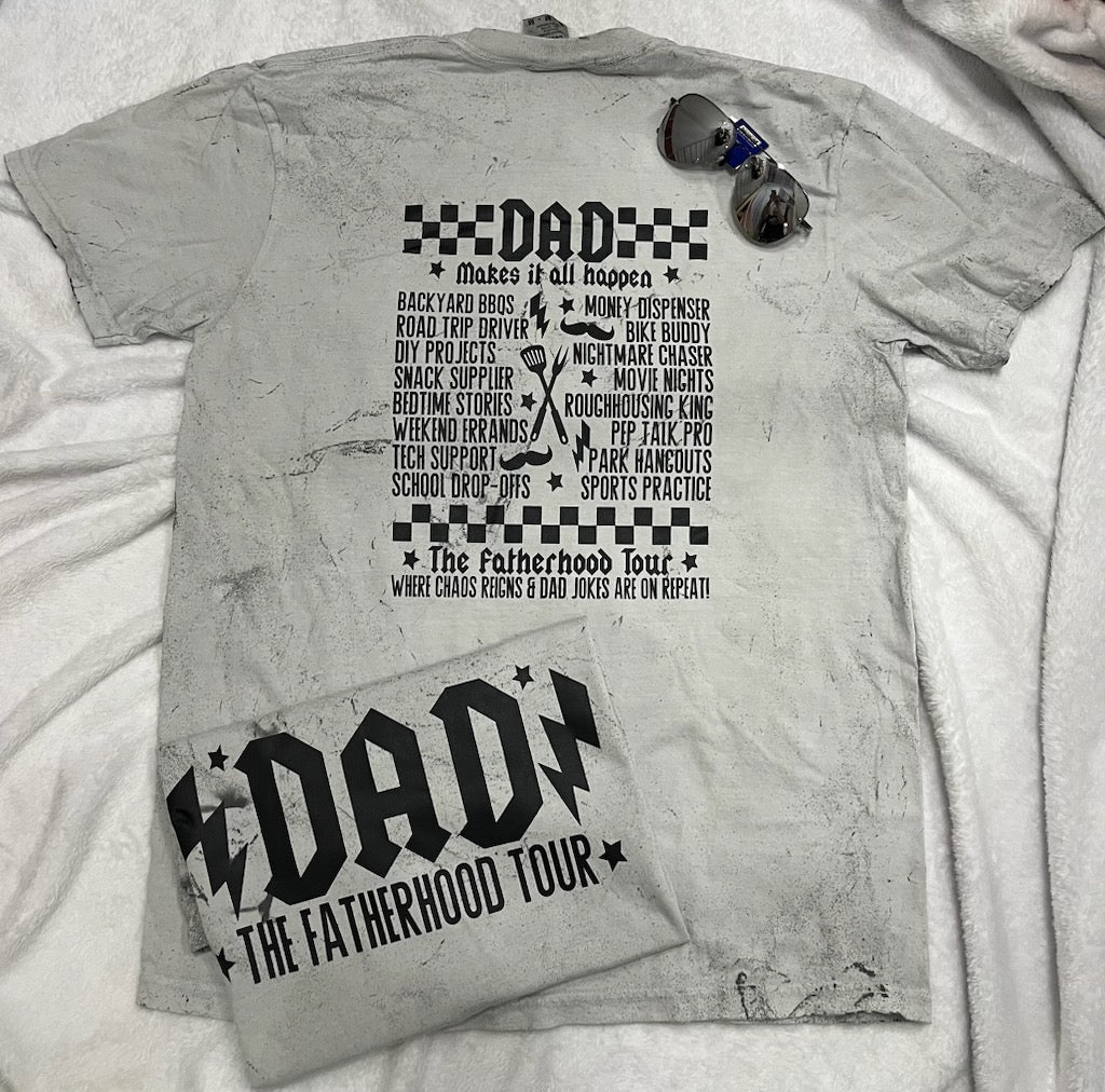Dad The Fatherhood Tour T-Shirt