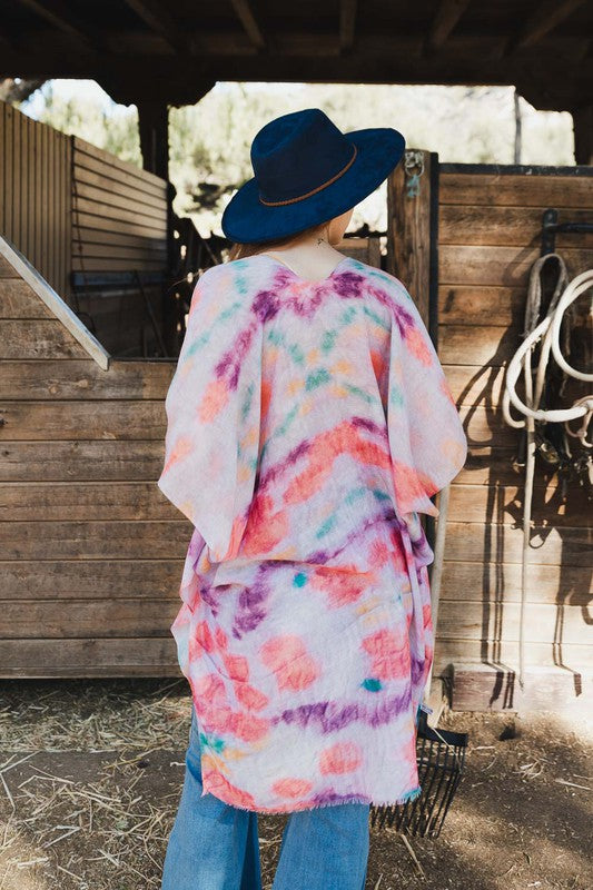 Daydream Tie-Dye Cover Up