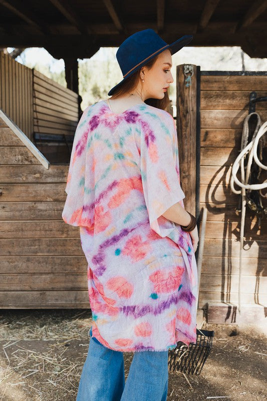 Daydream Tie-Dye Cover Up