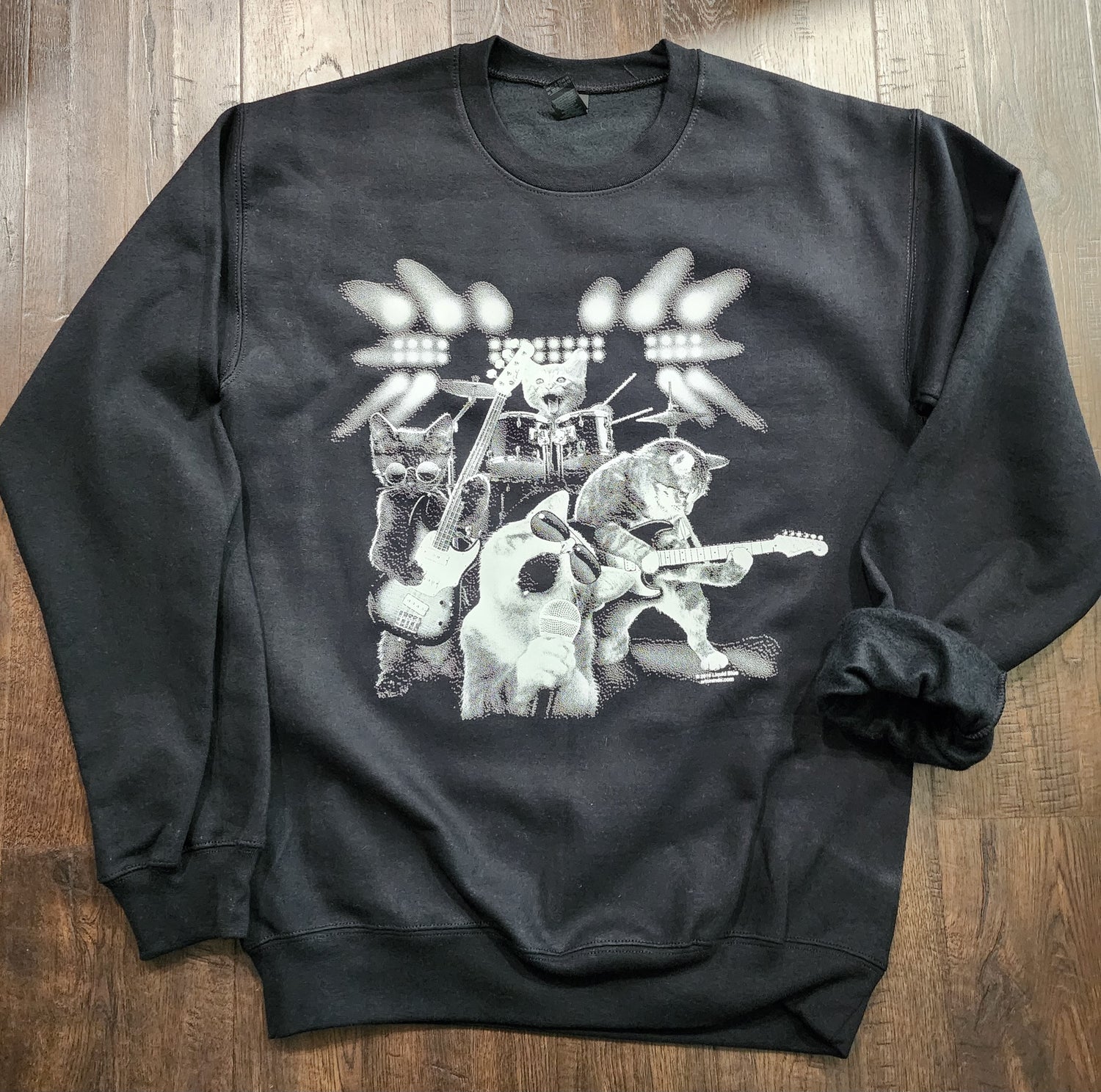 Cat Band Sweatshirt