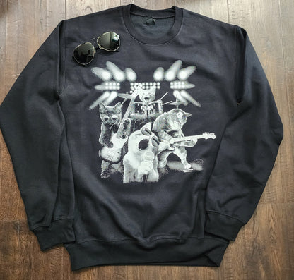 Cat Band Sweatshirt