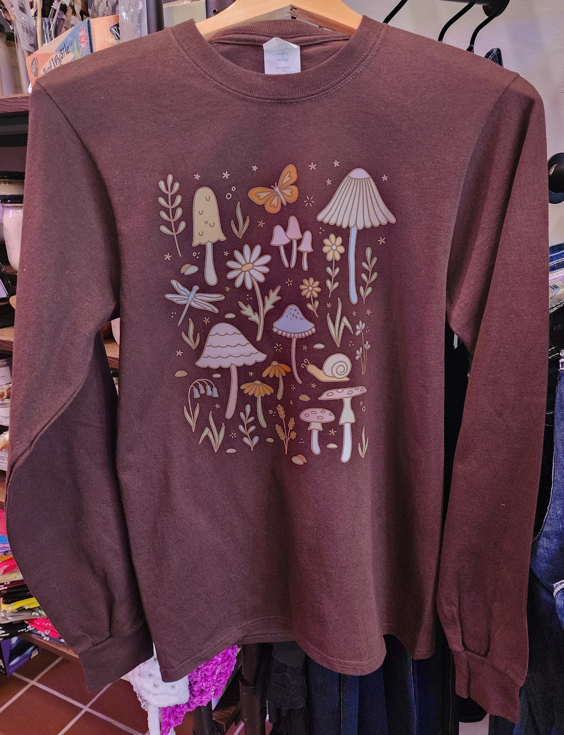 Mushroom Long Sleeve Shirt