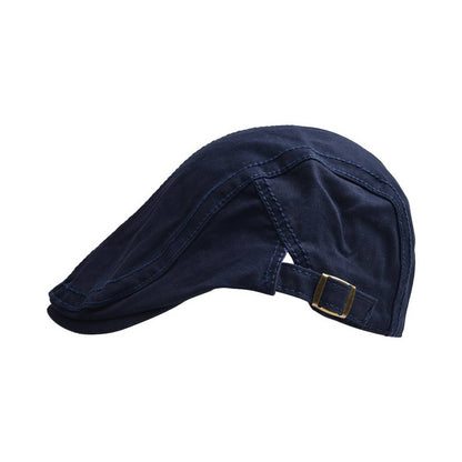 British Style Cotton Flat Cap