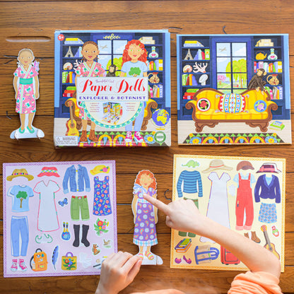 Explorer &amp; Botanist Paper Doll Set