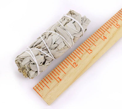 White Sage Smudge Sticks 4&quot; Bundles