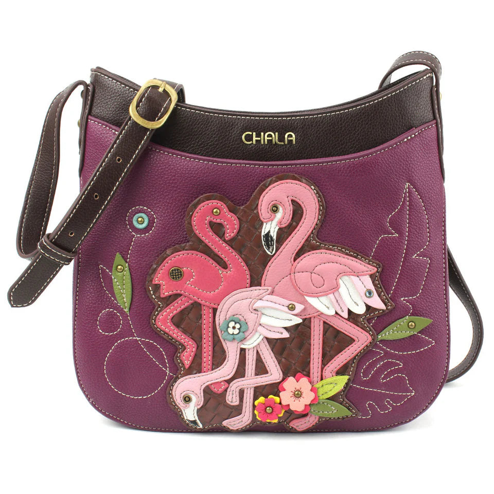 Crescent Crossbody - Flamingo Group