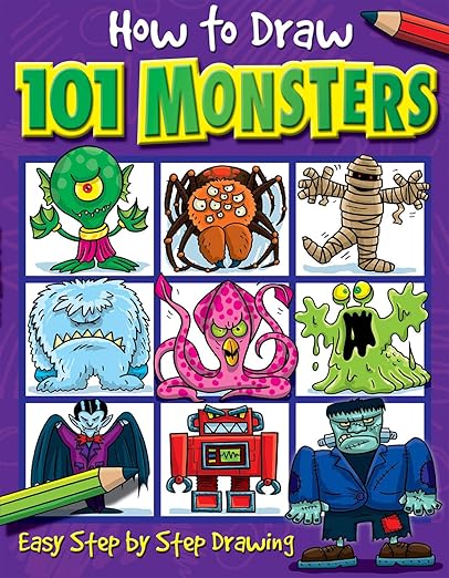 How to Draw Monsters Book