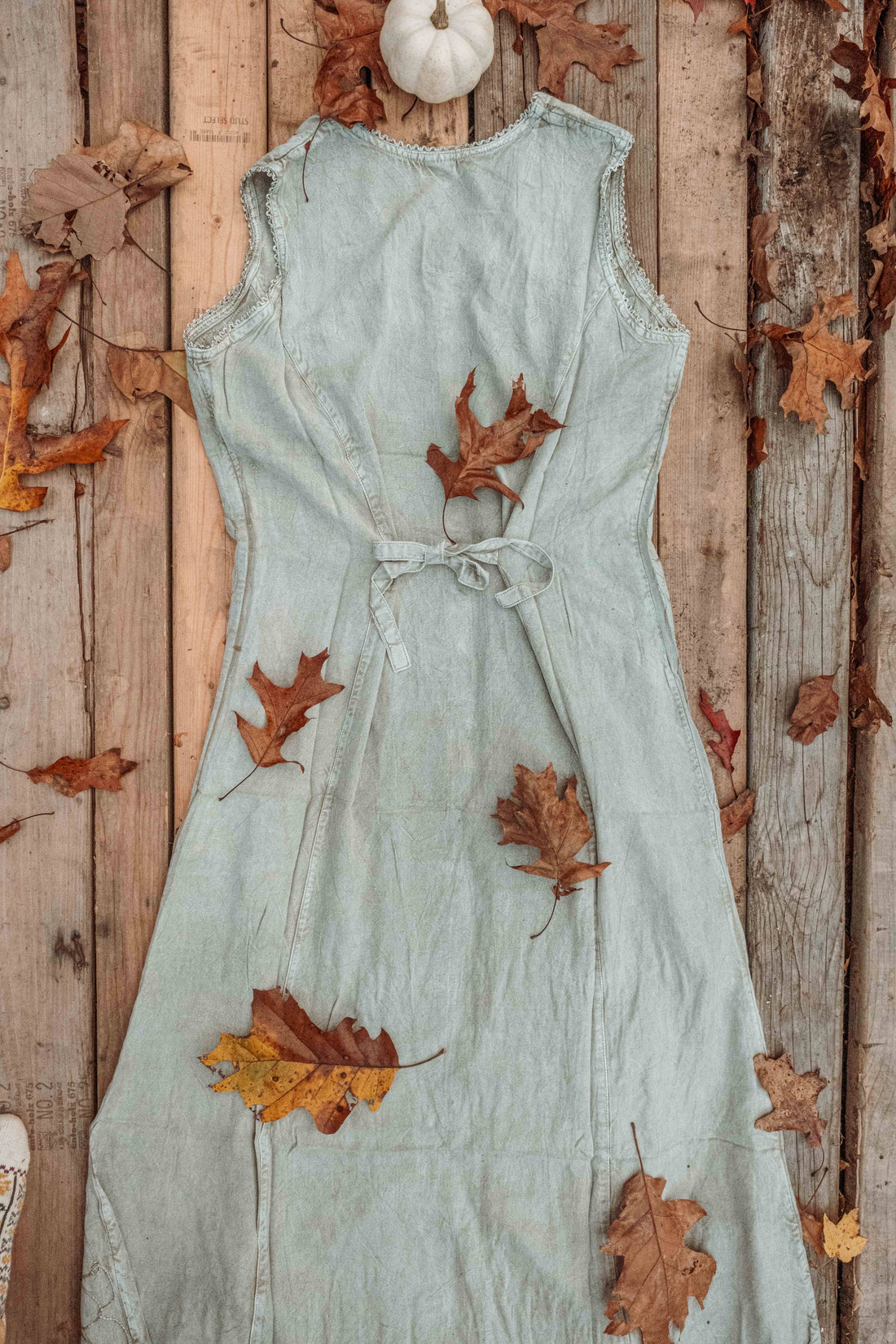 Bohemian Cottage Core Embroidered Button Down Dress