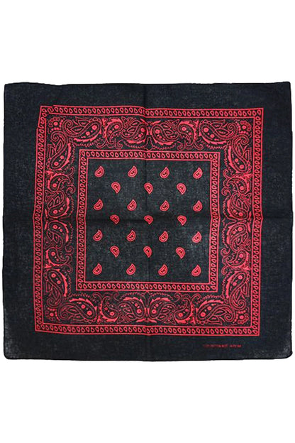 Paisley Print Square Bandanas