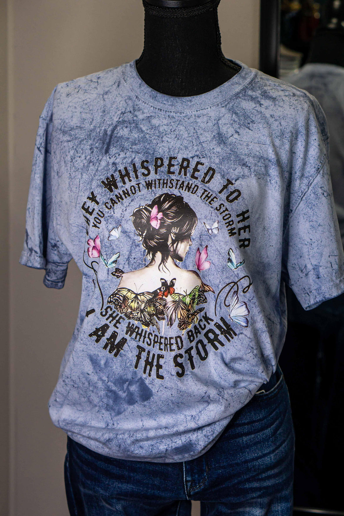 She is the Storm Graphic T-Shirt.