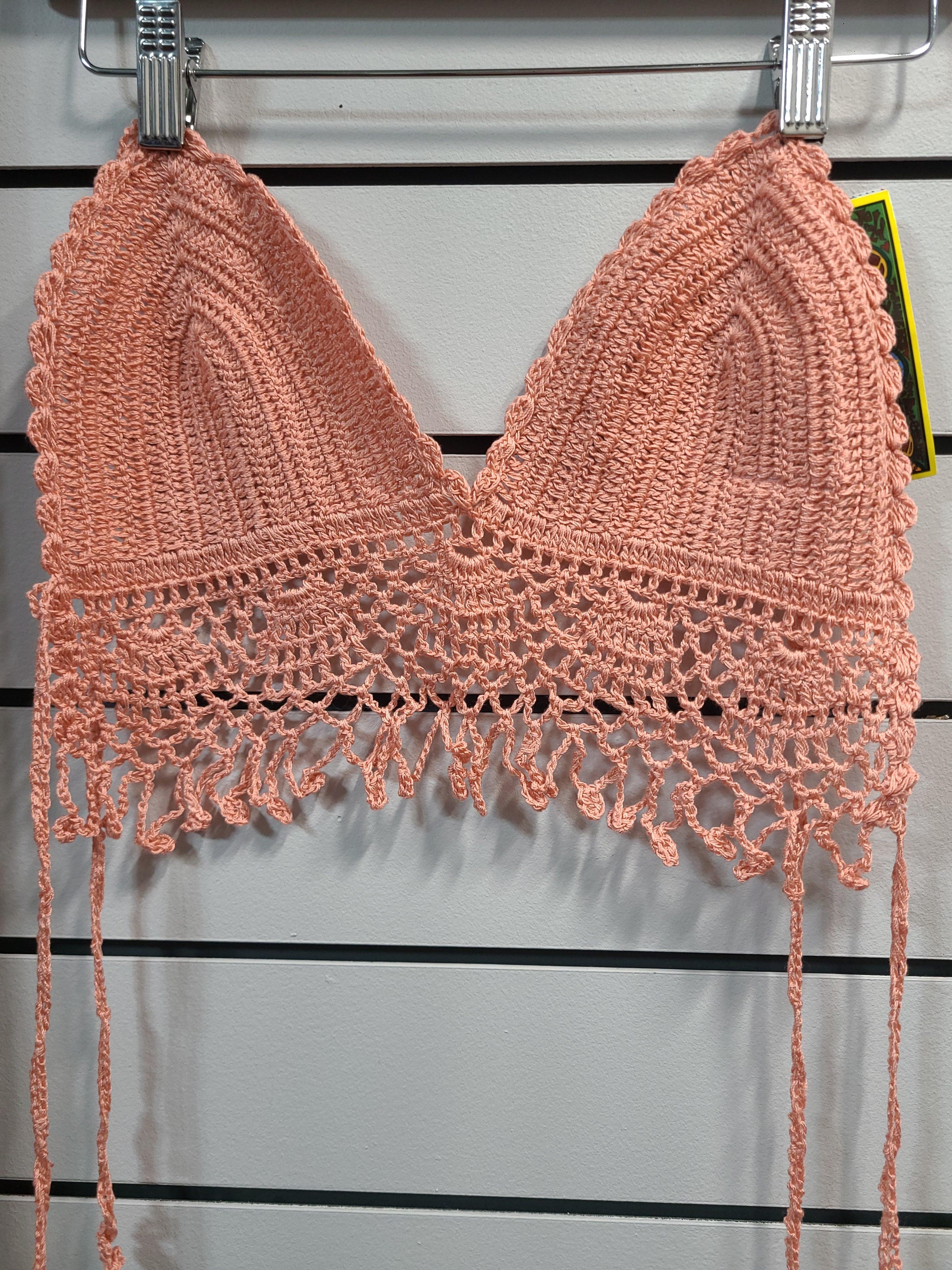 Sugar plum lane velvet bells crochet fringe good halter