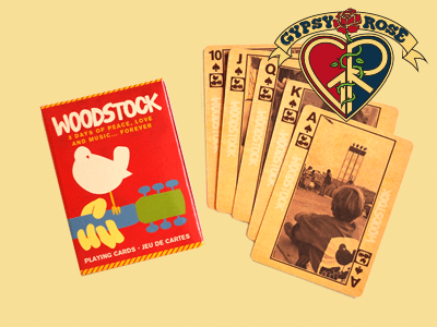 Woodstock Playing Cards - Random Hippie